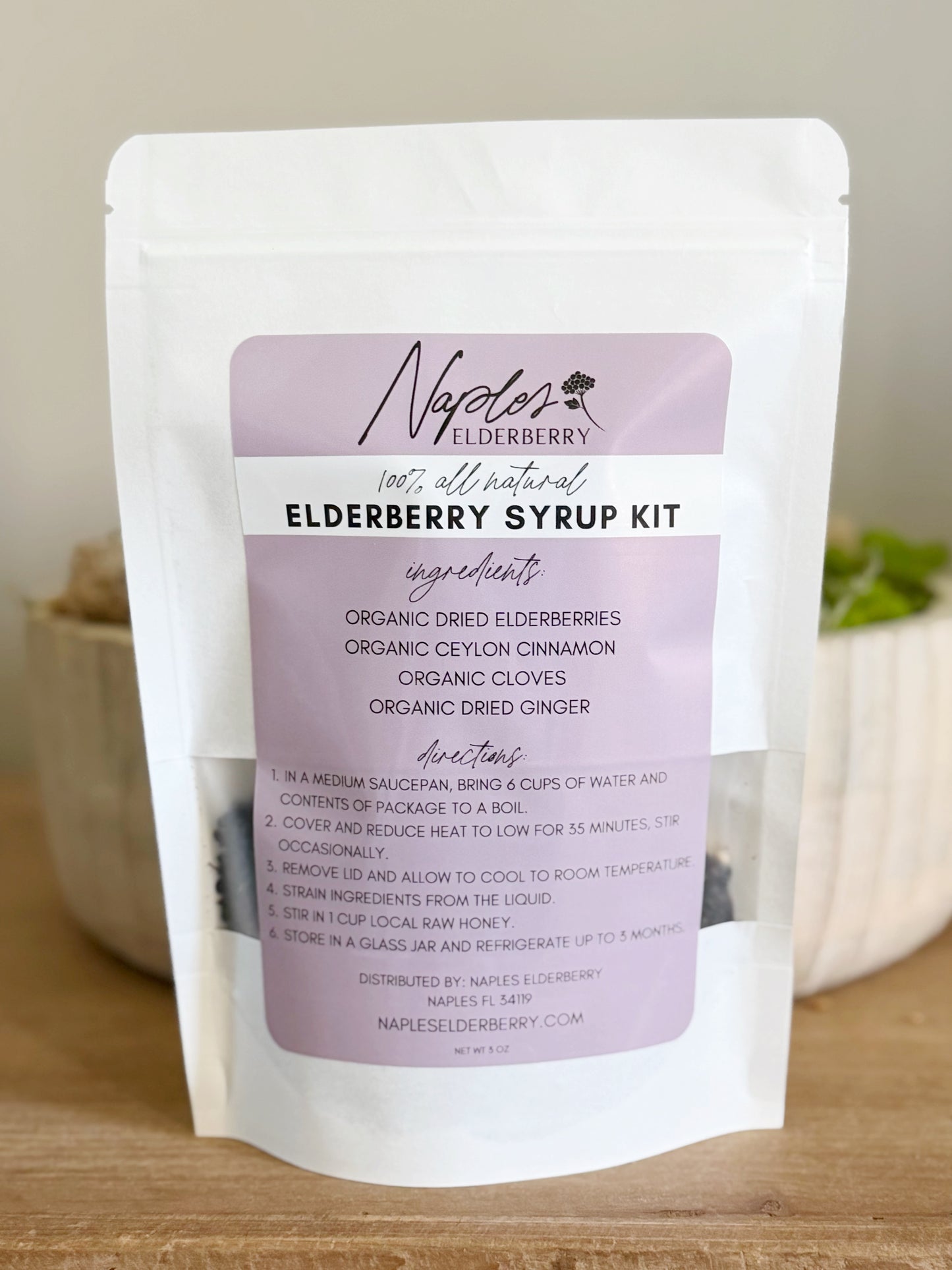 DIY Elderberry Syrup Kit